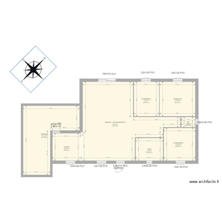 LE MEUR. Plan de 0 pièce et 0 m2