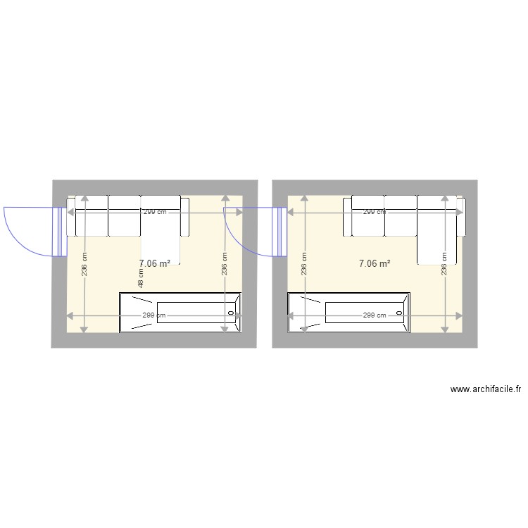 Essai 1. Plan de 0 pièce et 0 m2