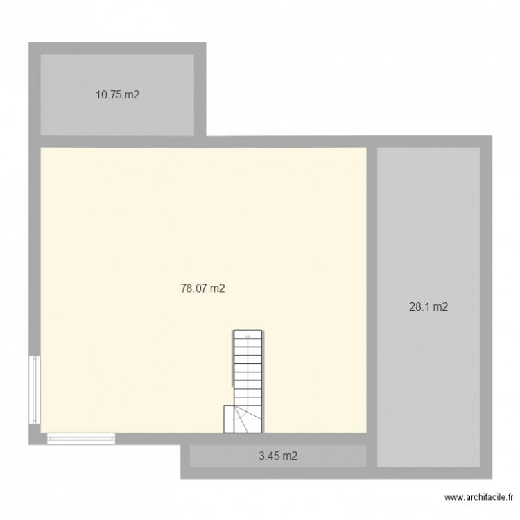 MAES etage. Plan de 0 pièce et 0 m2