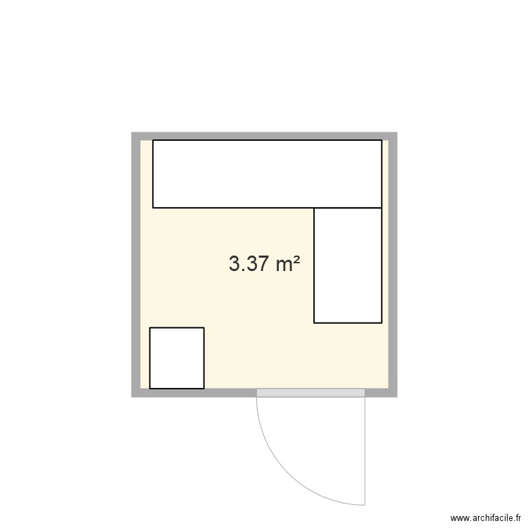 Chambre froide . Plan de 0 pièce et 0 m2