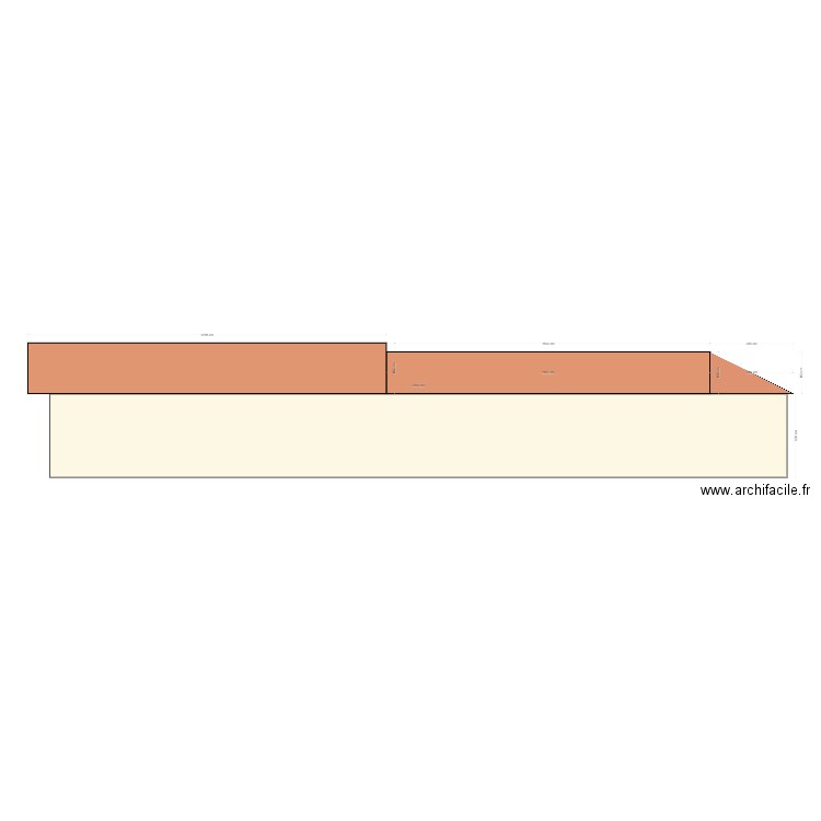 Thil Façade nord - Projet V2. Plan de 0 pièce et 0 m2