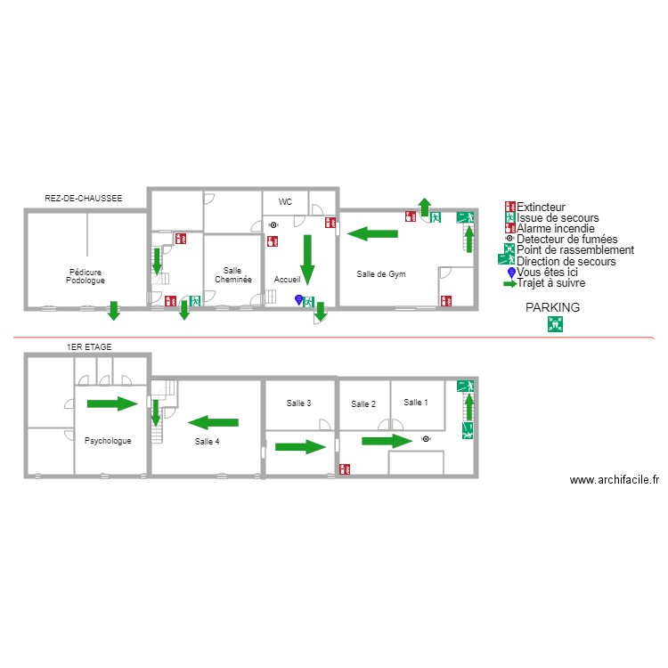 cabinet issues 1. Plan de 0 pièce et 0 m2