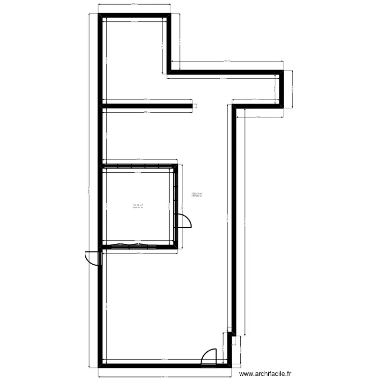 B94KB23D existant. Plan de 