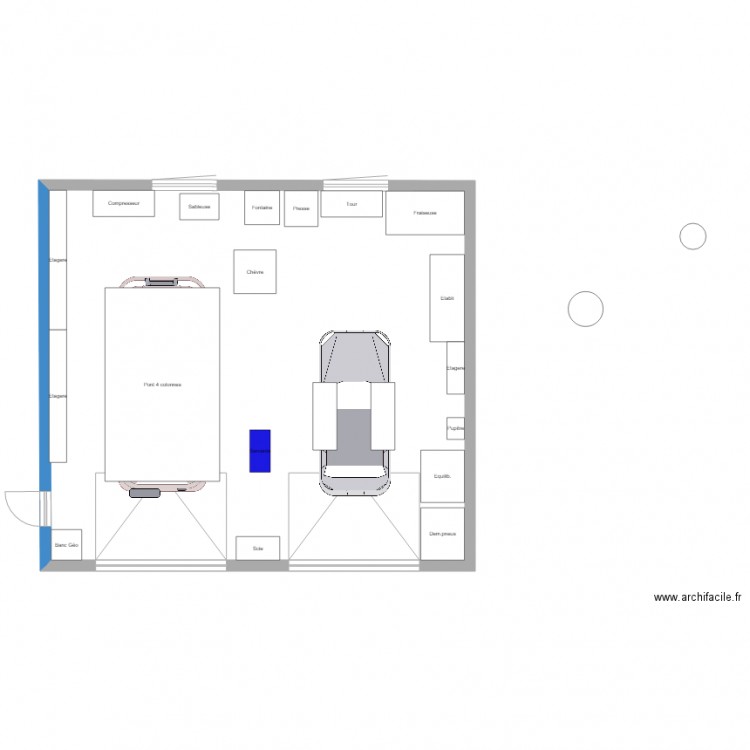 Garage 4. Plan de 0 pièce et 0 m2