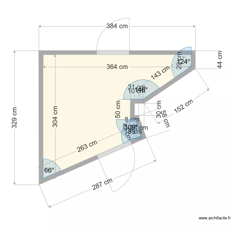 olivia vide . Plan de 