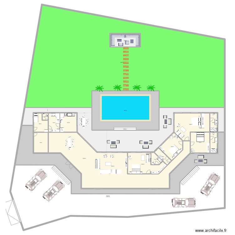 MAYA 11 1villa v1. Plan de 0 pièce et 0 m2