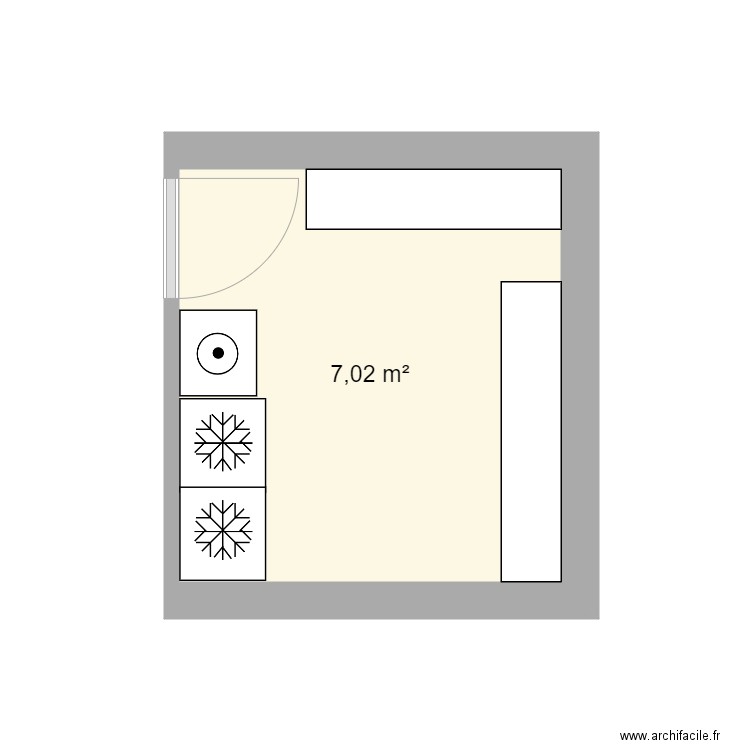 Buanderie. Plan de 0 pièce et 0 m2