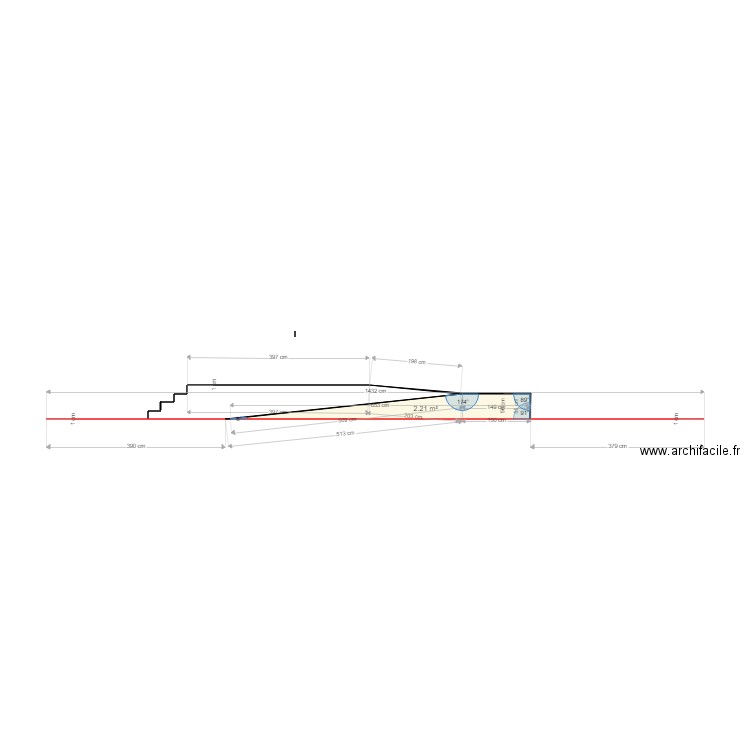 escalier boursaud . Plan de 0 pièce et 0 m2