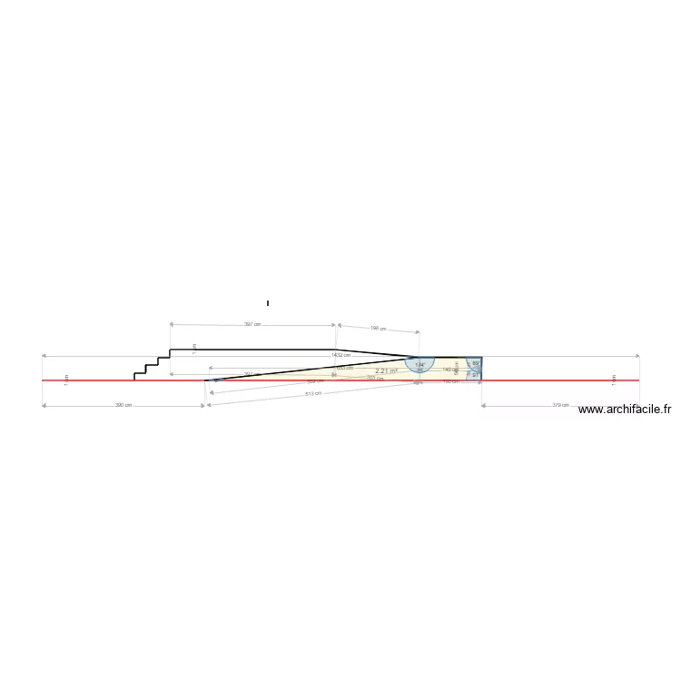 escalier boursaud . Plan de 