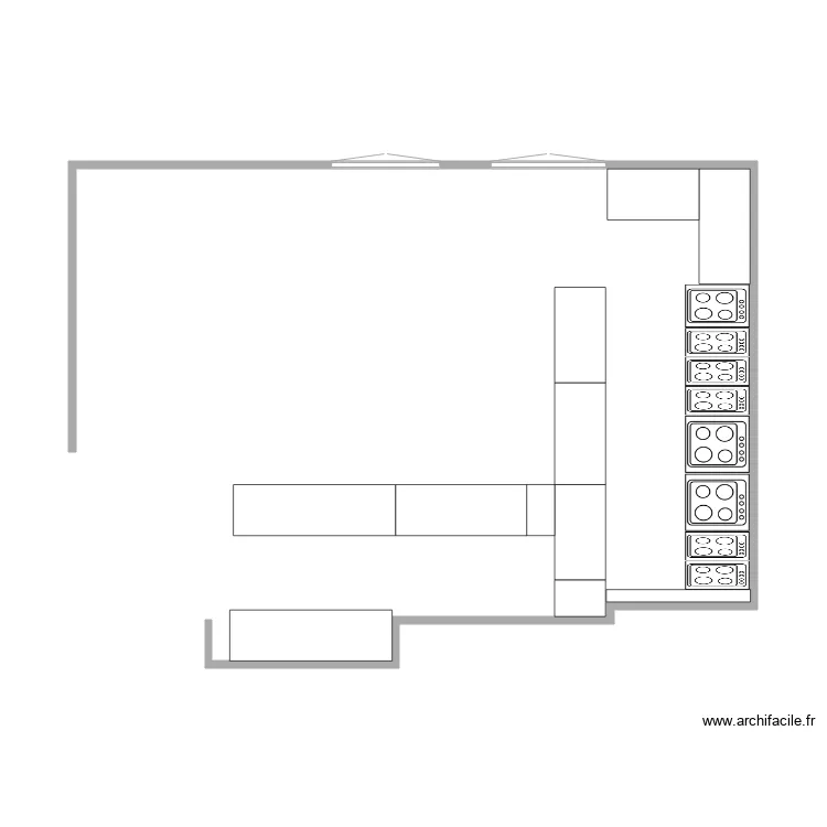 Cuisine PCC. Plan de 
