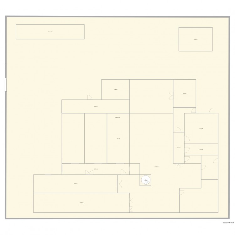 AZIANA LABO agrandissement. Plan de 0 pièce et 0 m2