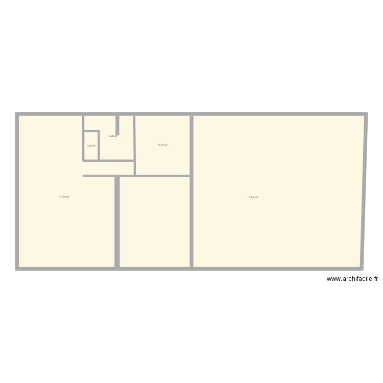 plan immeuble  / 4 lots . Plan de 0 pièce et 0 m2