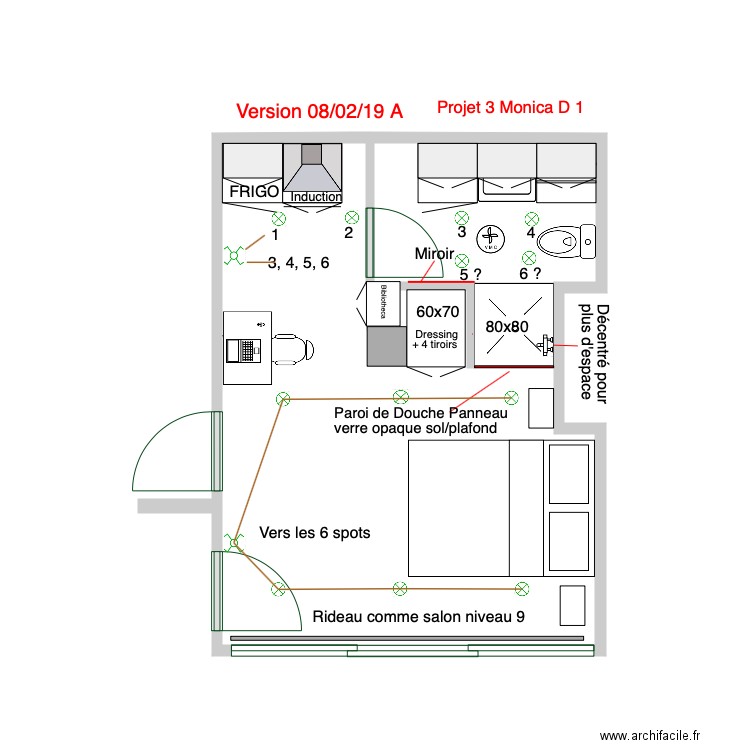 Projet 3 Monica D1 08 02 2019 A. Plan de 0 pièce et 0 m2