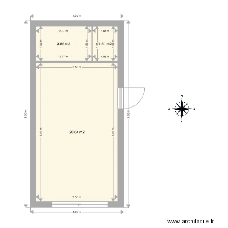 extentionsemoy. Plan de 0 pièce et 0 m2