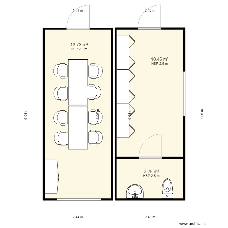 SEEM GIVOIR. Plan de 0 pièce et 0 m2