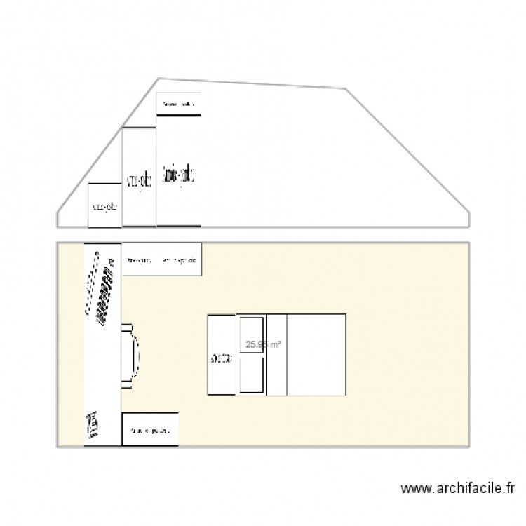 CHAMBRE NOUS. Plan de 0 pièce et 0 m2