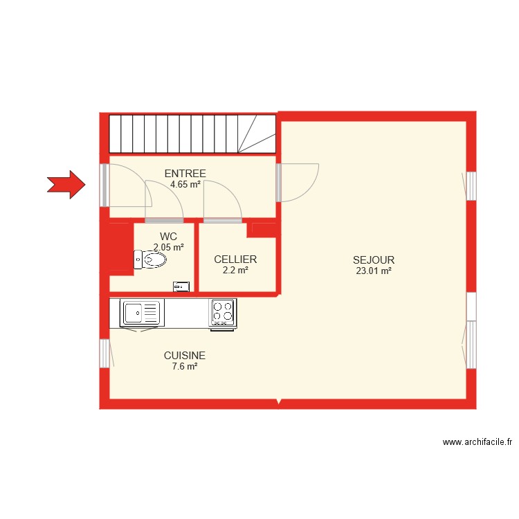 TEST ILHAME 16 MARS 1ER . Plan de 0 pièce et 0 m2