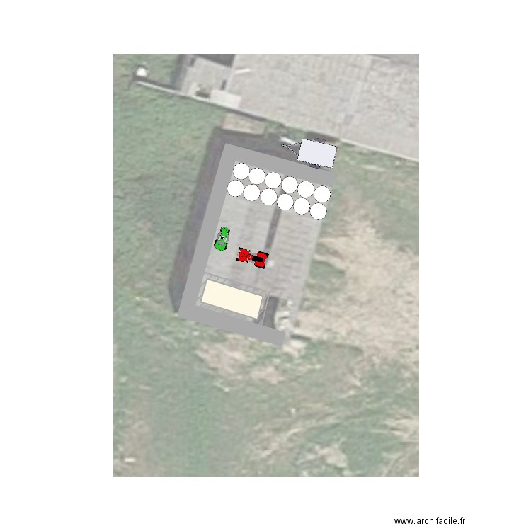 SCEA HAUT PLATEAU . Plan de 1 pièce et 1 m2