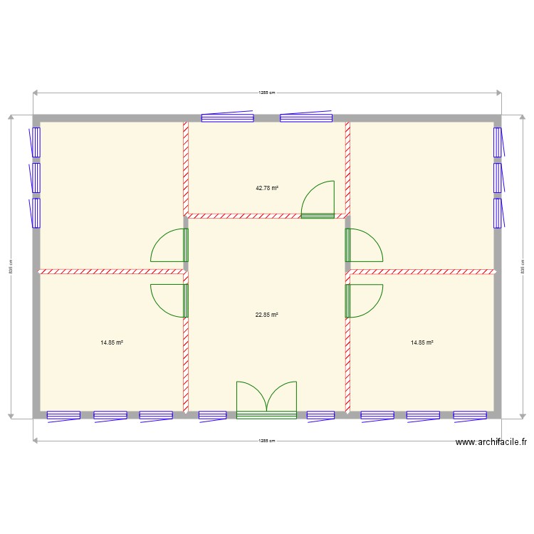 plan de niveau casi fini. Plan de 0 pièce et 0 m2