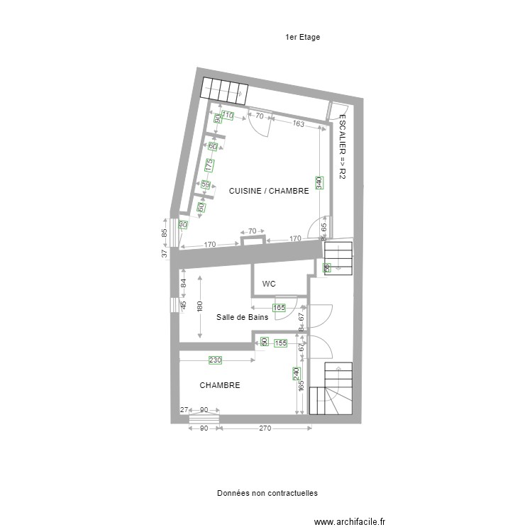 Poilvé DeRAm BASE 3 V 2R1. Plan de 0 pièce et 0 m2