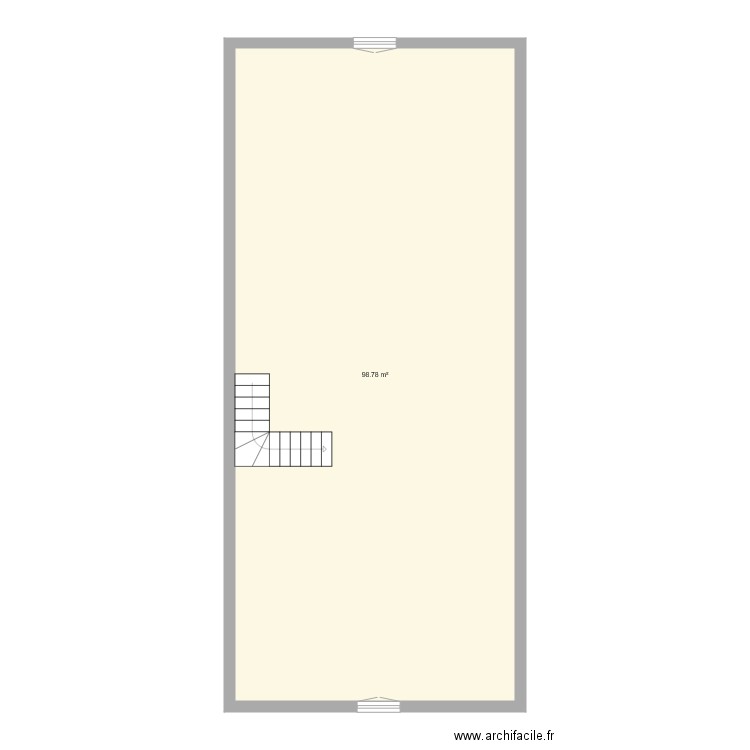 Courchapoix Principale 26 grenier. Plan de 0 pièce et 0 m2