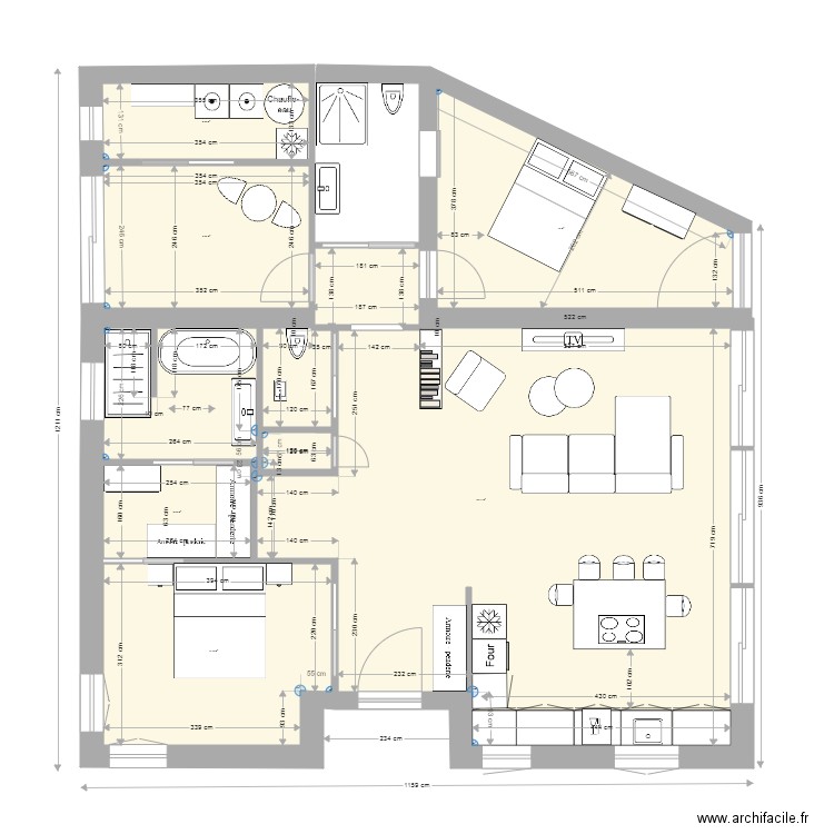 eliane . Plan de 0 pièce et 0 m2