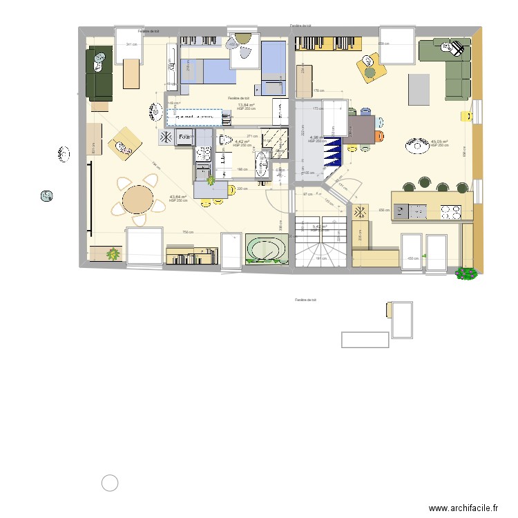 controle. Plan de 0 pièce et 0 m2