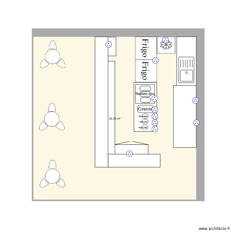 Marché de noel. Plan de 0 pièce et 0 m2