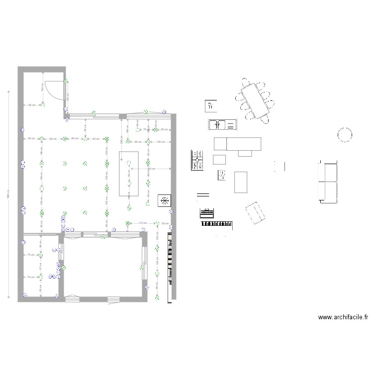 Extension_Lumieres. Plan de 0 pièce et 0 m2