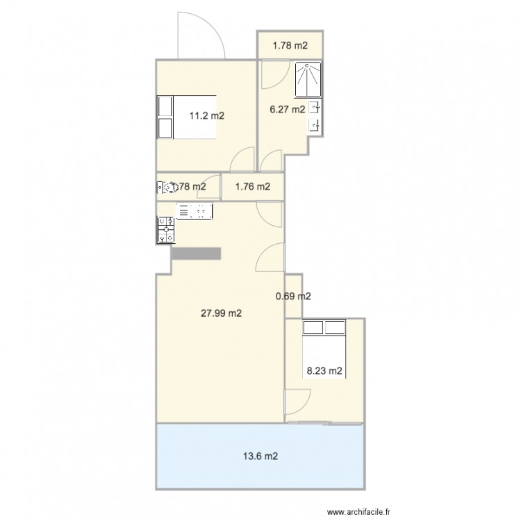 secher3. Plan de 0 pièce et 0 m2