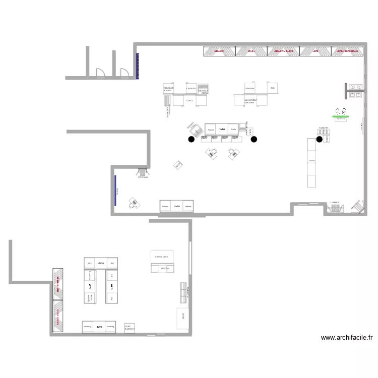 MAINVILLIERS. Plan de 