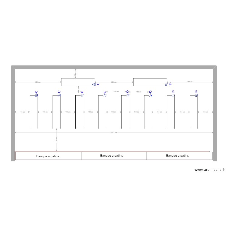 Plan Patinoire 800 paires               Synerglace. Plan de 0 pièce et 0 m2