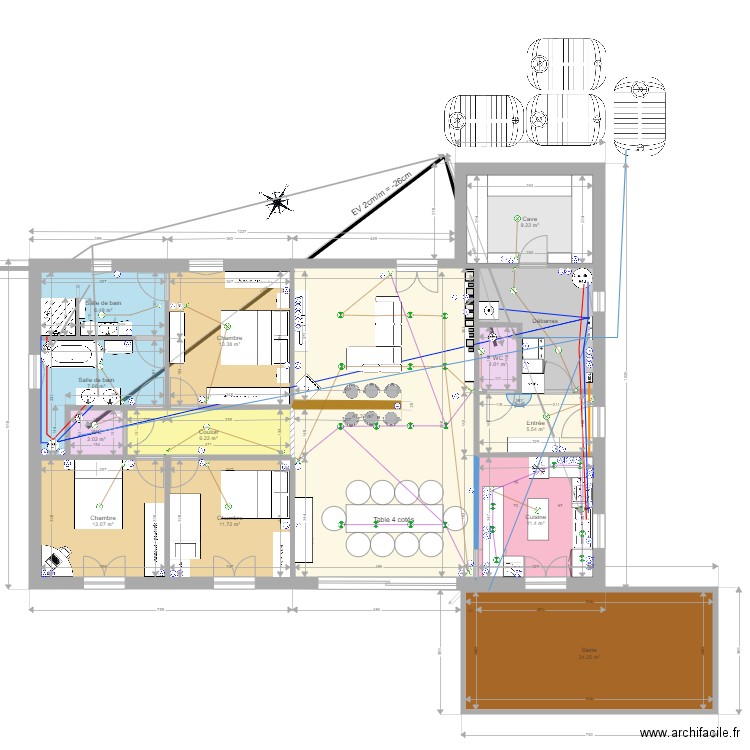 Maison v2. Plan de 0 pièce et 0 m2