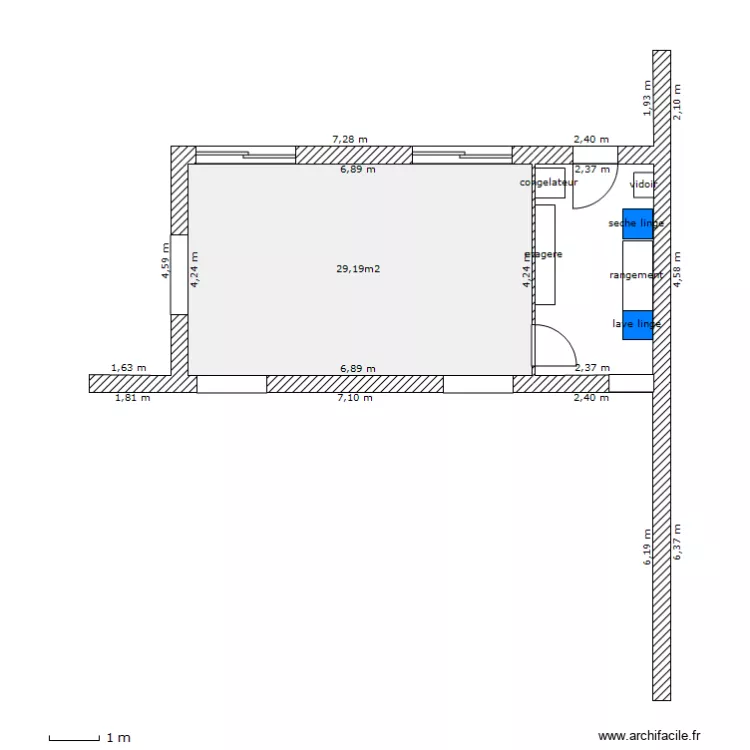 leforest extention n&deg;1. Plan de 