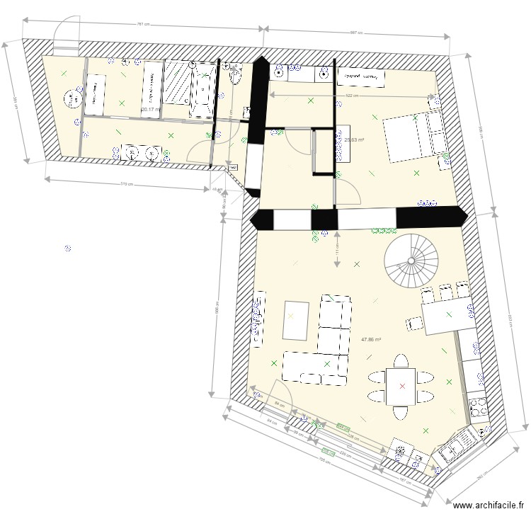 appart RDC idée val new 2. Plan de 0 pièce et 0 m2