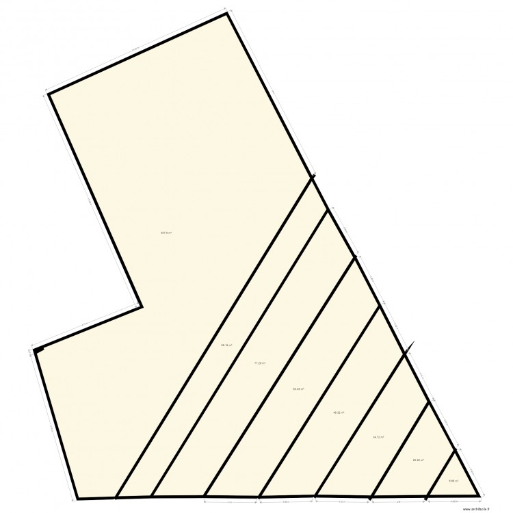 gangi morcellement1. Plan de 0 pièce et 0 m2