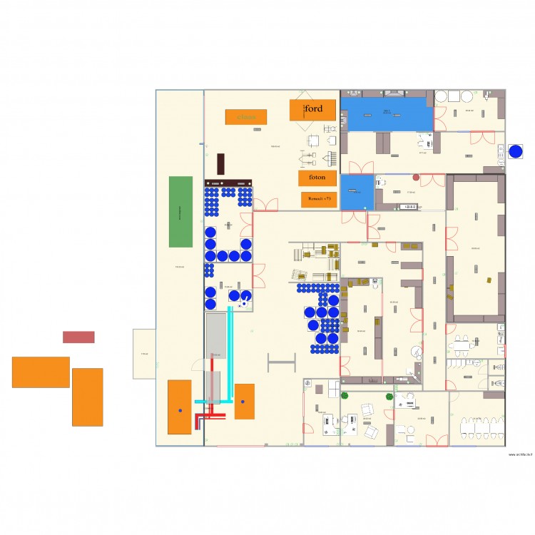 montage palan 2. Plan de 0 pièce et 0 m2