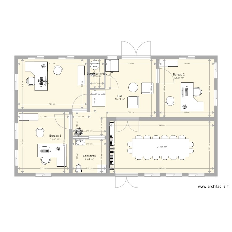 version 1. Plan de 0 pièce et 0 m2