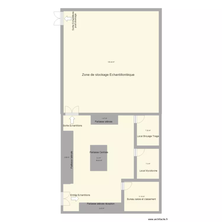 Plan laboratoire. Plan de Plan laboratoire. Plan de