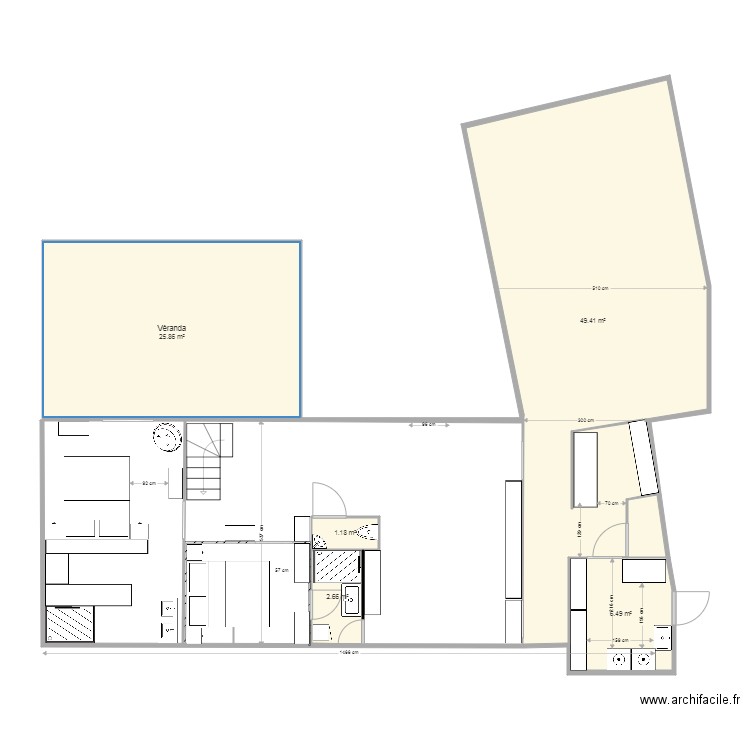 Maison Trezien Plan Jegado 3 Version Kalou1. Plan de 0 pièce et 0 m2