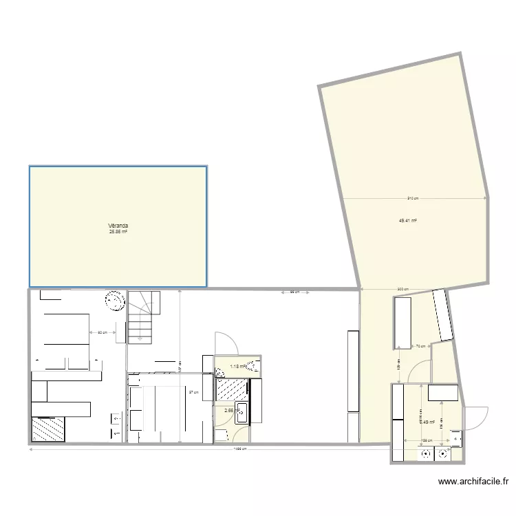 Maison Trezien Plan Jegado 3 Version Kalou1. Plan de 