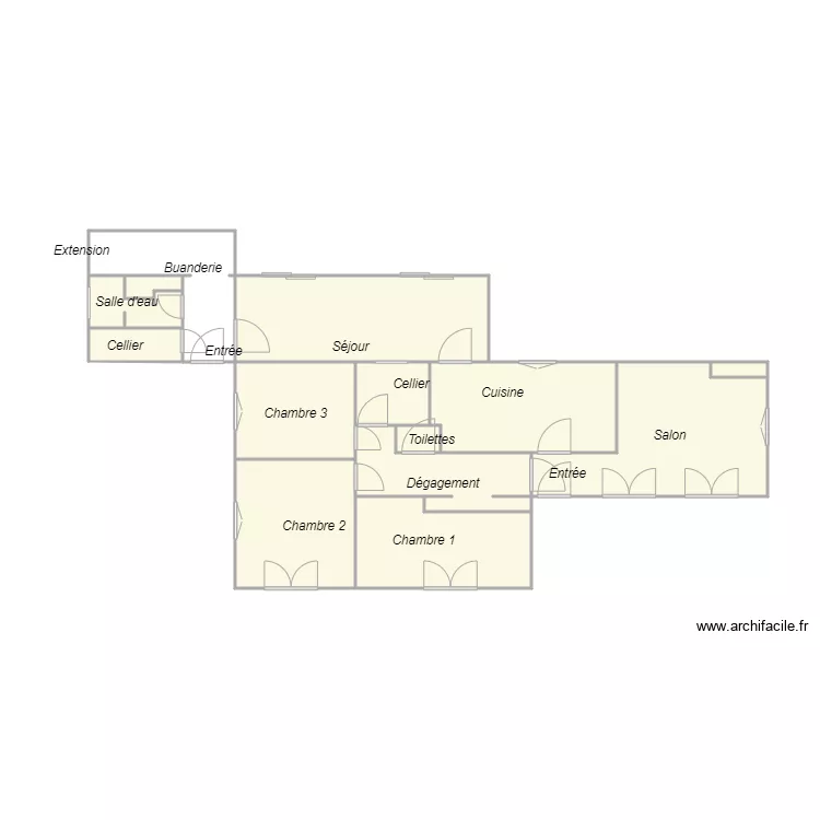 Croquis BEPOLDIN. Plan de 