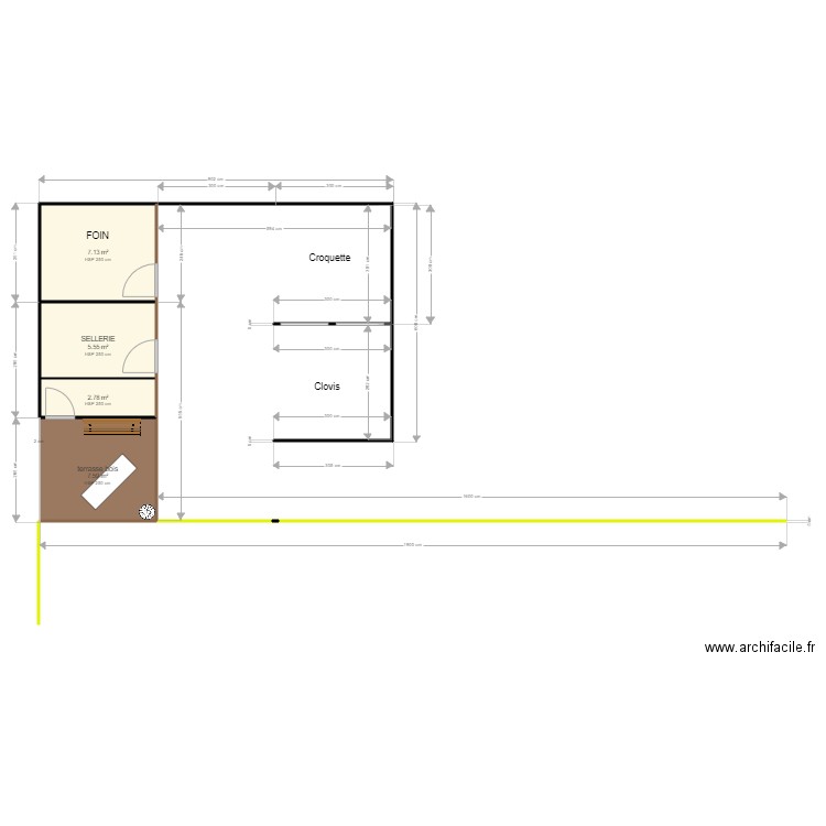 Projet Médiation. Plan de 0 pièce et 0 m2