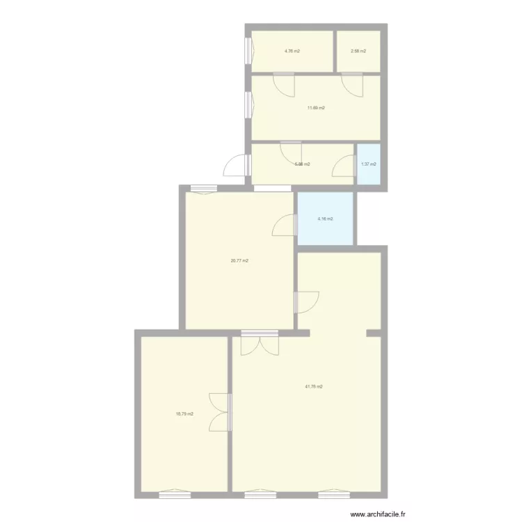 114 m2 Almassy ter. Plan de 114 m2 Almassy ter. Plan de