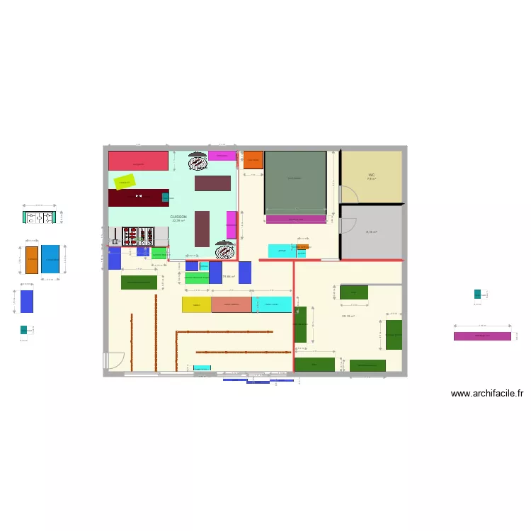 PLAN FOUCHEROLLES4. Plan de 