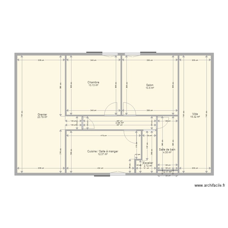 MUFFAT. Plan de 0 pièce et 0 m2