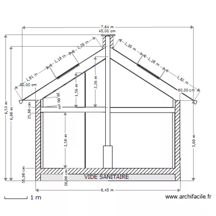 Coupe Bb Nord Est / 50e. Plan de 