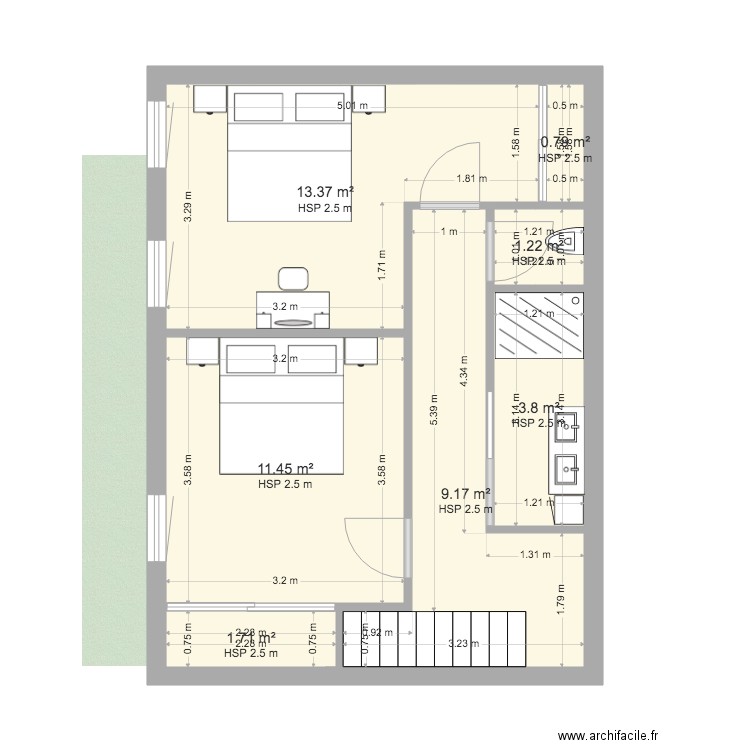 Lot 5 RDC. Plan de 0 pièce et 0 m2