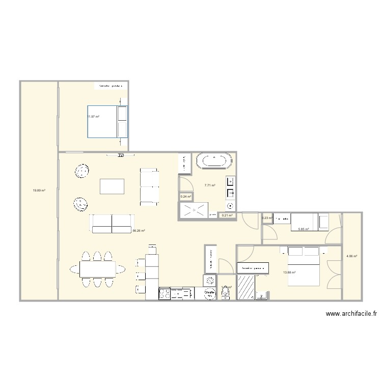 Pornichet Porteur V4. Plan de 0 pièce et 0 m2