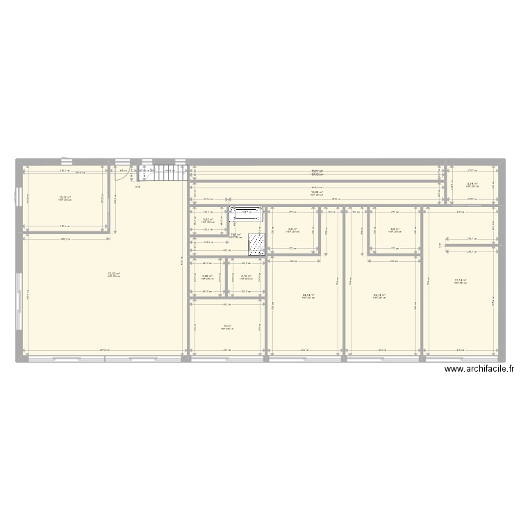 250m2. Plan de 0 pièce et 0 m2
